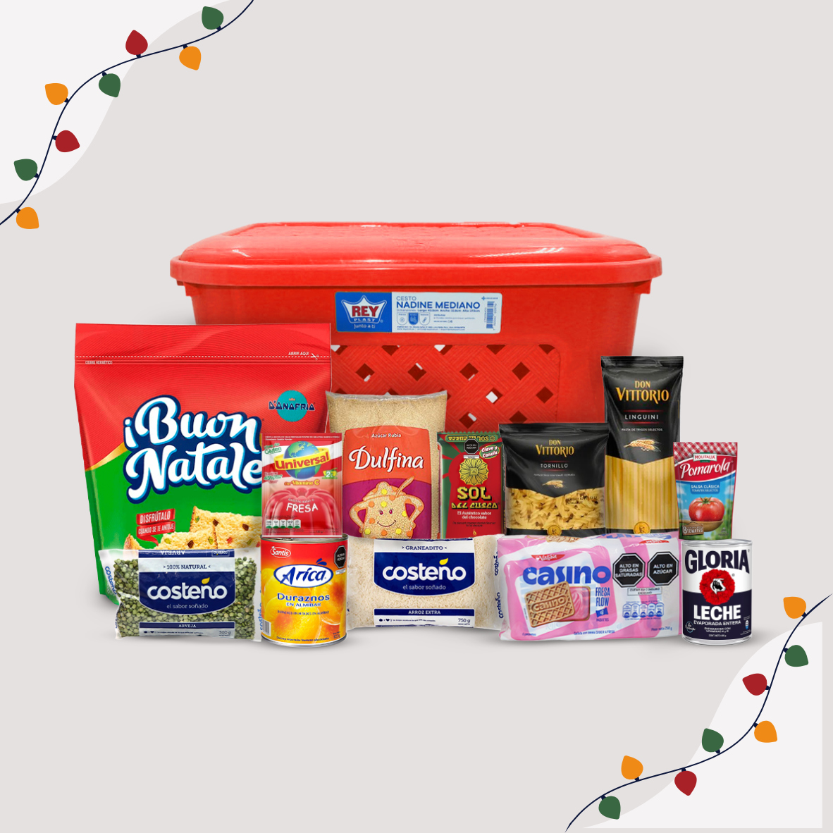 Canasta navideña 4