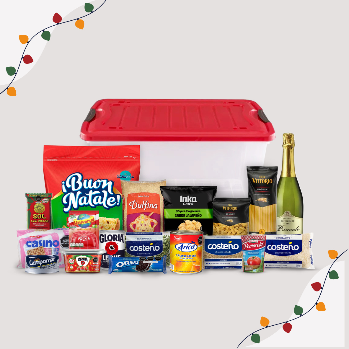 Canasta navideña 5