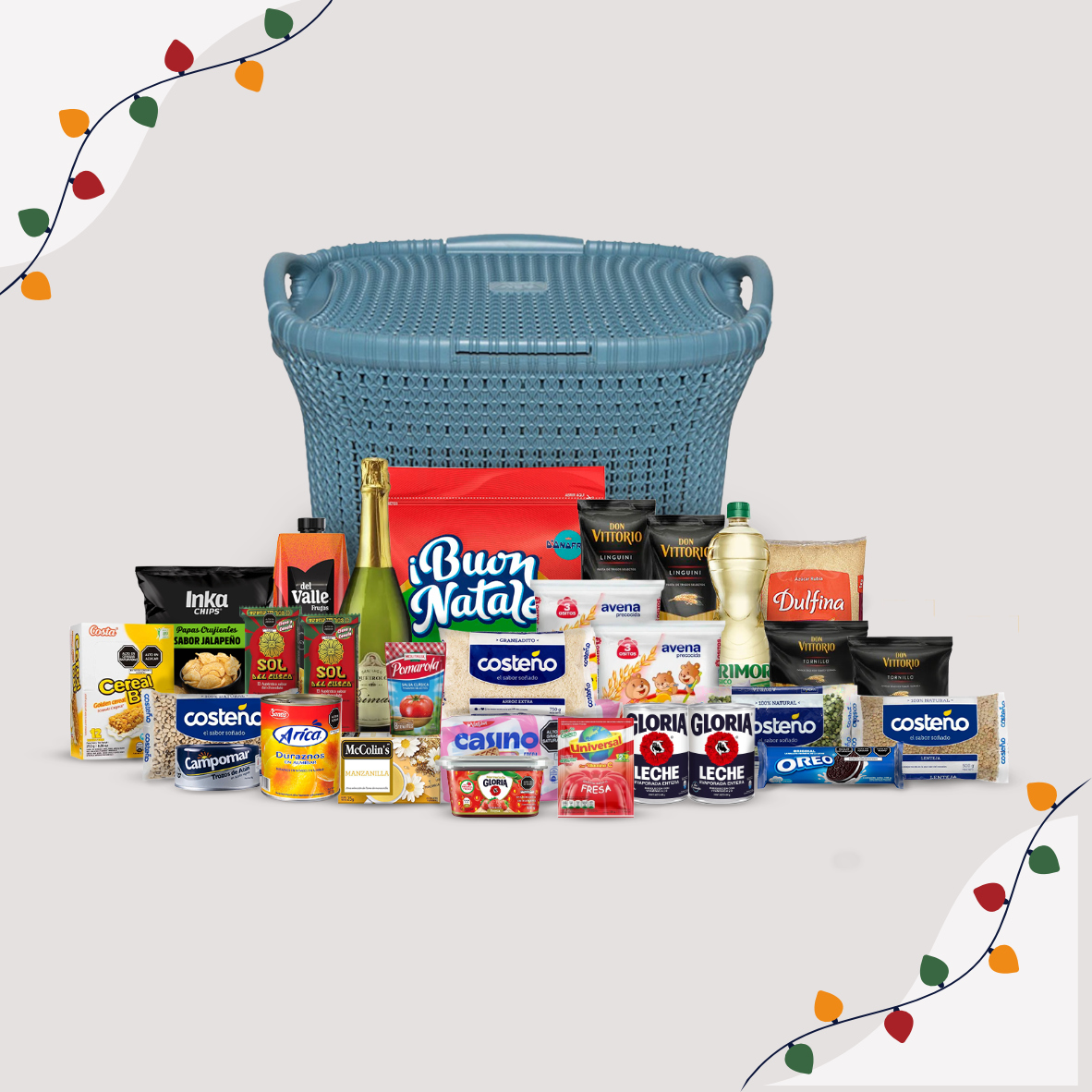 Canasta navideña 6