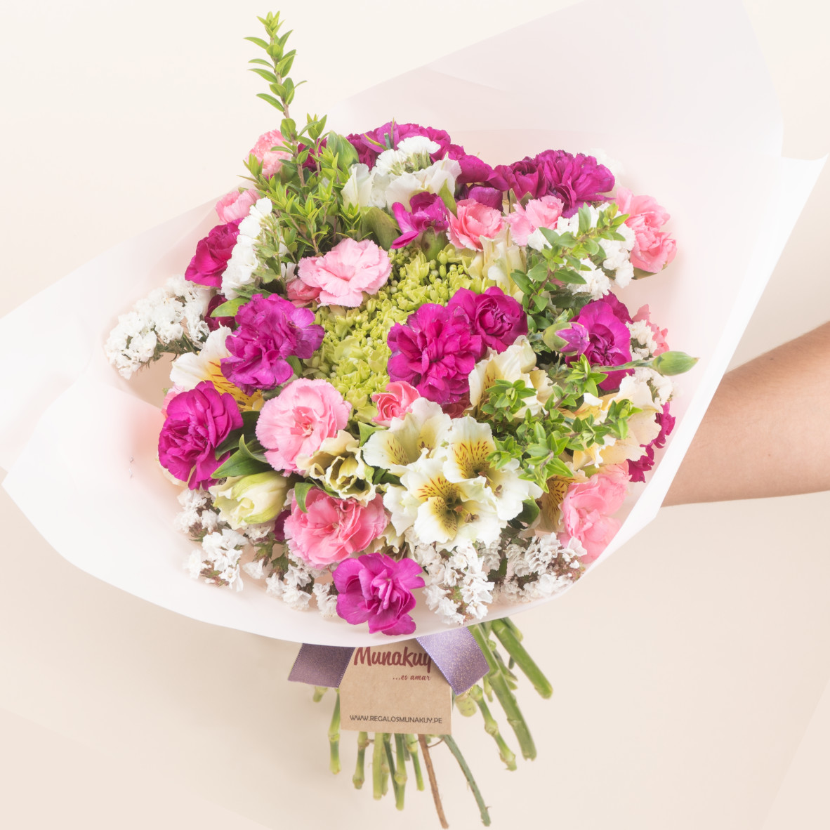 Ramo petit de claveles