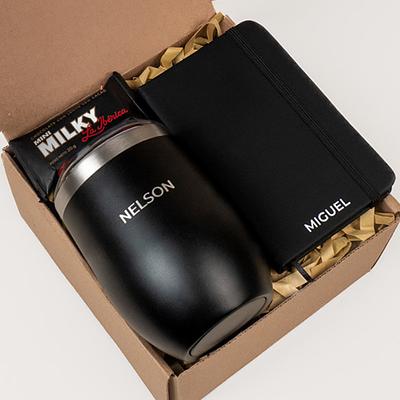 Box con mug personalizado para él