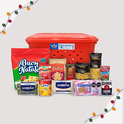 Canasta navideña 4