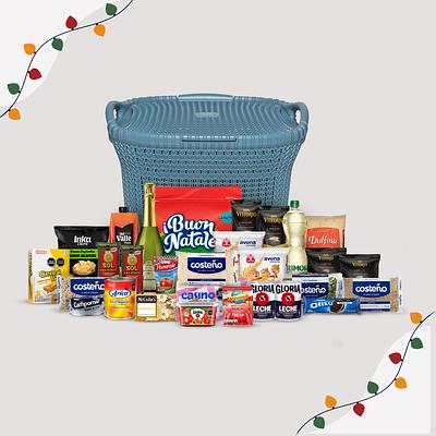 Canasta navideña 6