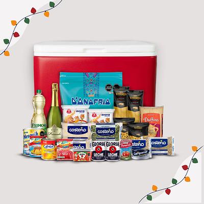 Canasta navideña 7