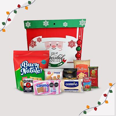 Canasta navideña 1