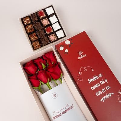 Pack "Rosas con amor"